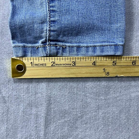 Jennifer Lopez Jeans Women 10 Skinny Mid Rise Light Wash Stretch Denim - Picture 8 of 8